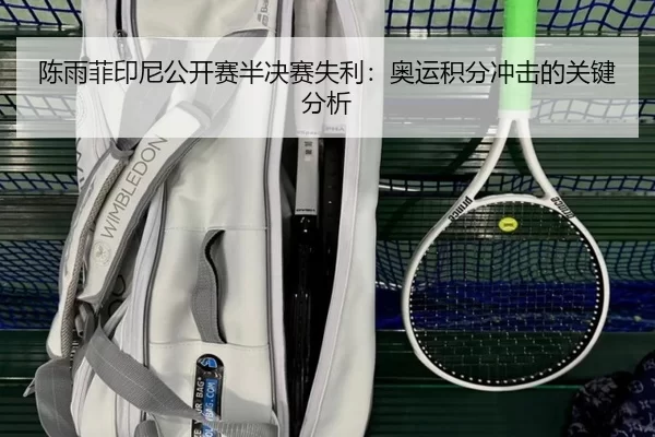 陈雨菲印尼公开赛半决赛失利：奥运积分冲击的关键分析
